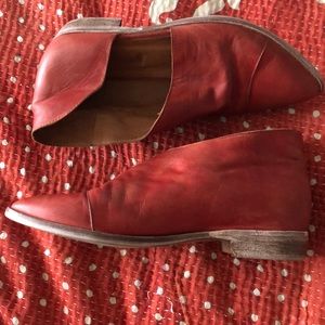 Free People Royale Red shoe